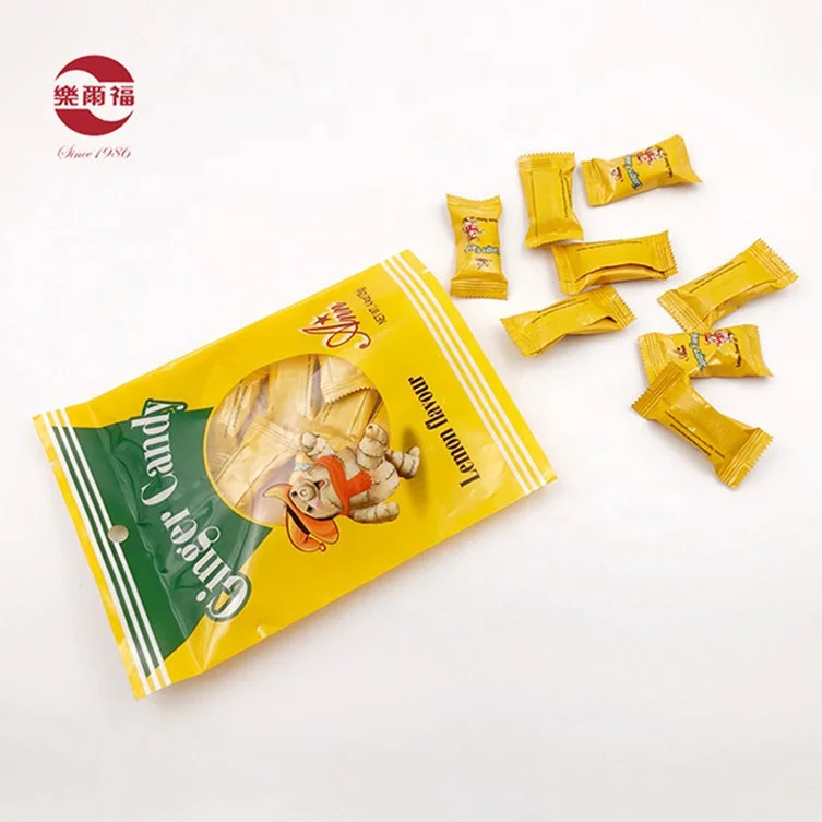 Халяль Имбирь Твердые конфеты сладкие Имбирные лимонный вкус мягкие