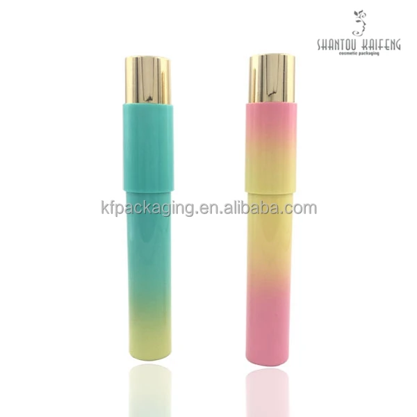 Пустые туши для туши с градиентными цветами и кисточками