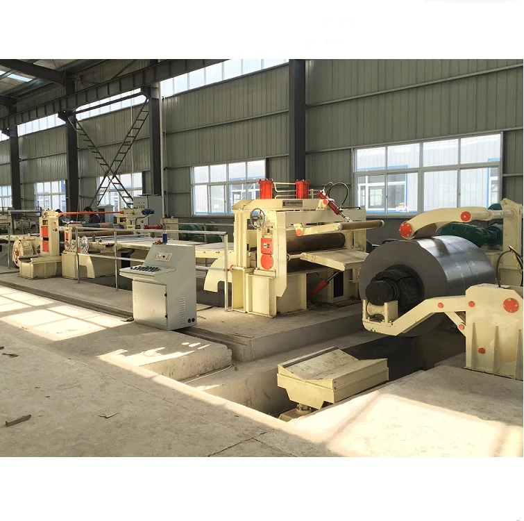 Automatic slitting and rewinding machine for 3x1600 CR coil slitting machine