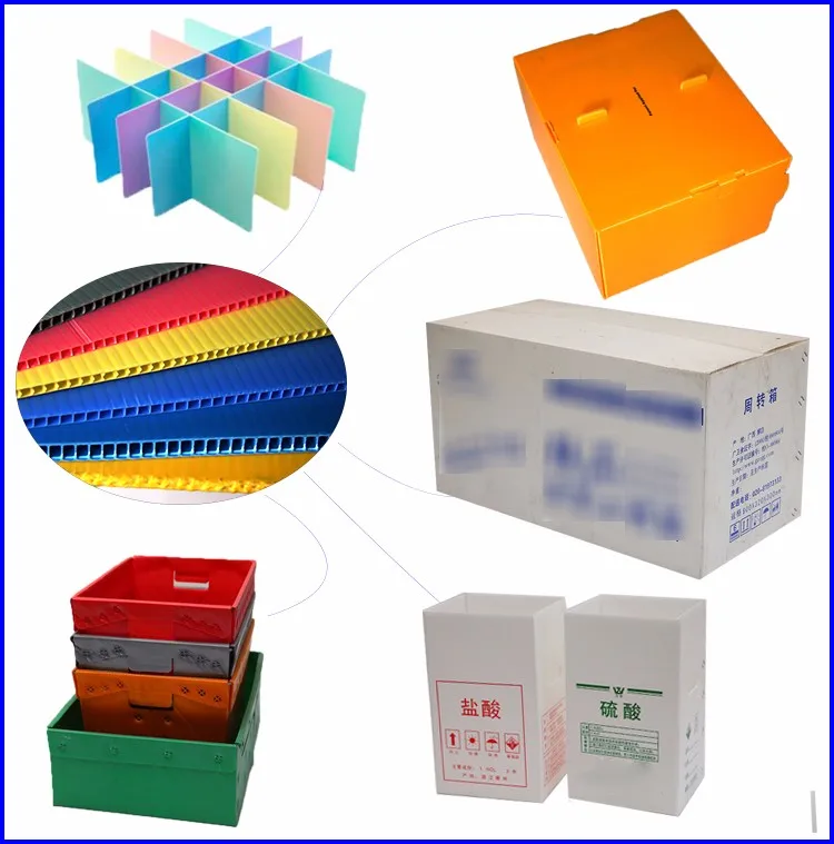 Custom all industry storage packaging plastic corrugated danpla box plastic corflute box