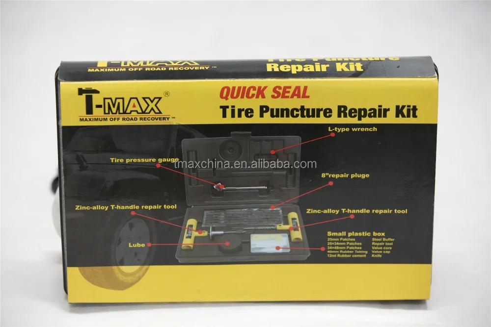 T-max Tire Puncture Repair Kit