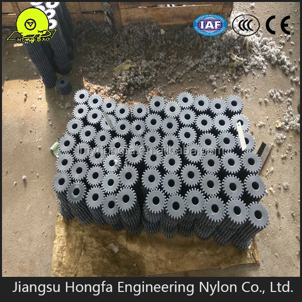 custom made plastic nylon bevel gears from factory supply