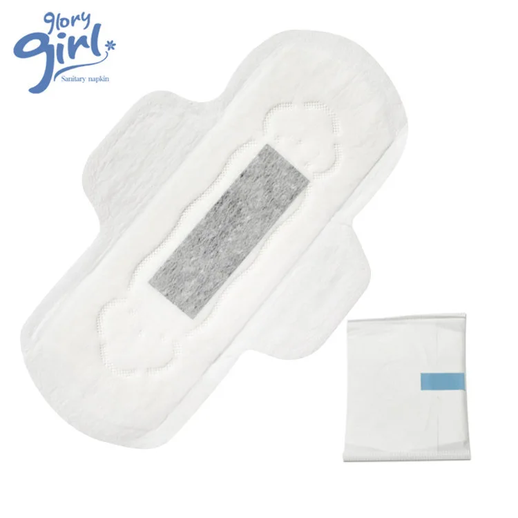 Производство OEM, женские гигиенические прокладки, дышащие гигиенические прокладки из бамбукового угля оптом
