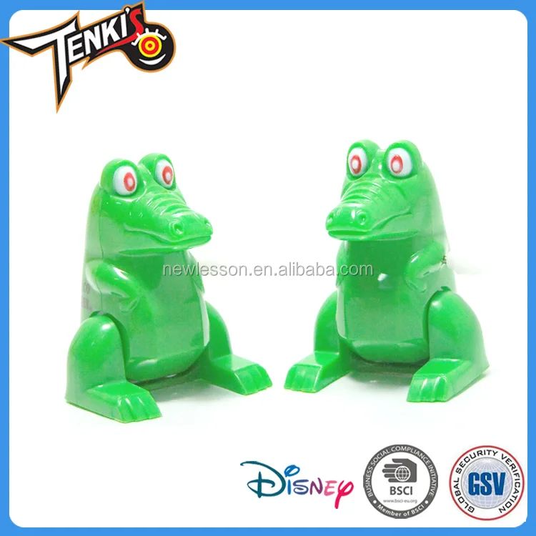 Низкой цене китая животного формы пластиковые wind up крокодил игрушки из