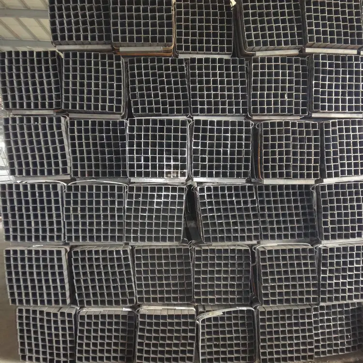 Q235 E235 cr. d SS400 S235JR 100*60 galvanized square steel pipe