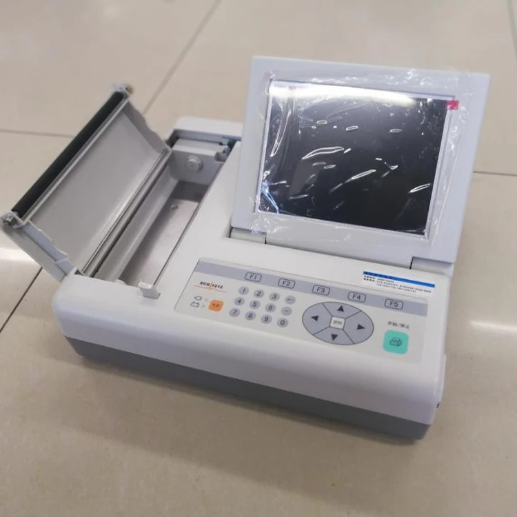 
Channel 12 Lead Monitor with Interpretation, Rechargeable Battery, PC software 