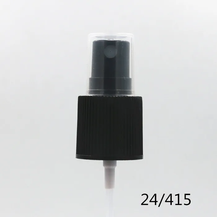 
Matte effect black color 24/410 cosmetic fine mist head pump sprayer 