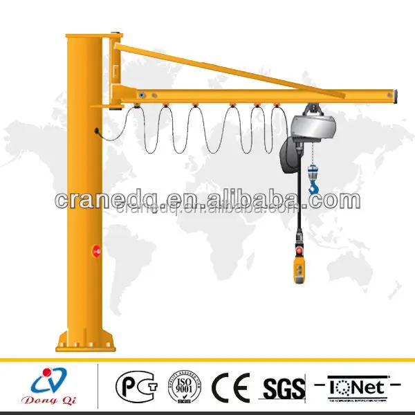 Electric Jib Crane 5 ton,Jib Crane with Electric Hoist