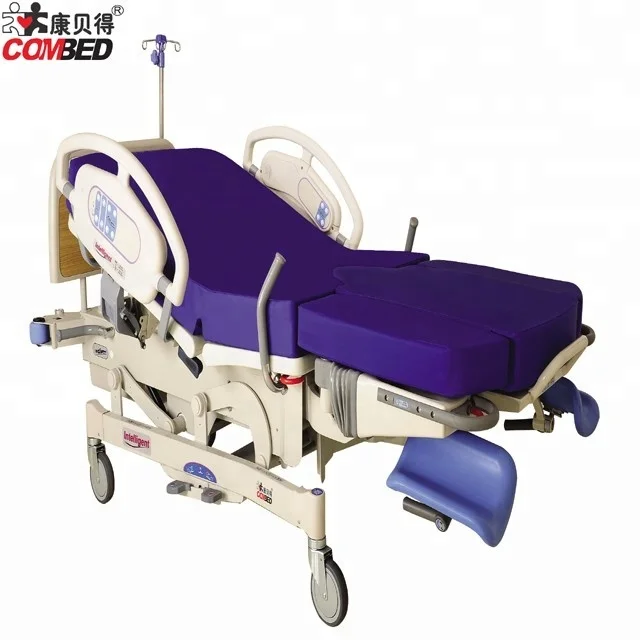 DH-C101A06 electric motor adjusted delivery birthing electric intelligent adjust hospital medical equipment bed with battery