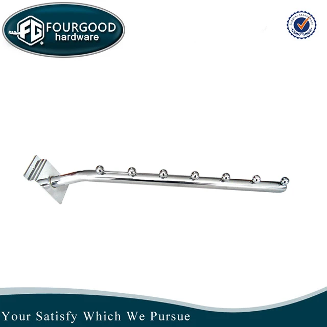 Хромированные Металлические Крючки для панели дисплея