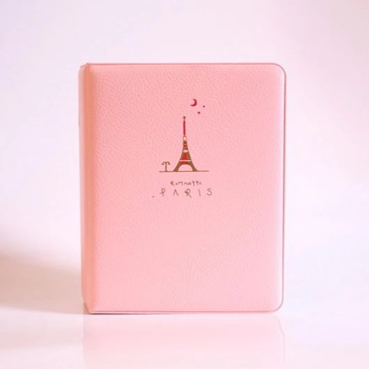 The rope tied to book Fresh Candy Color PU Leather Diary Notebook School Office Stationery Supplies