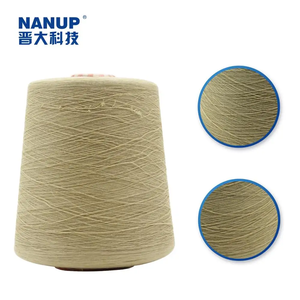 Mildew proof nano copper polyester spun functional yarn for textile manufacturer