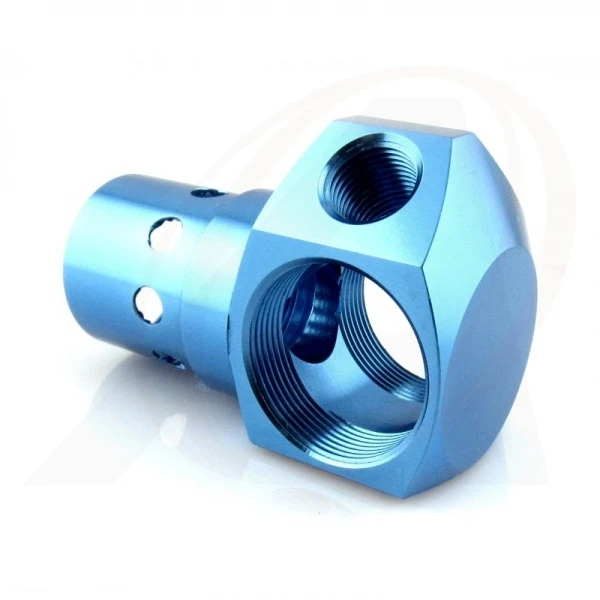 Precision Machined Color Anodizing 6061 7075 Aluminium Turning Parts