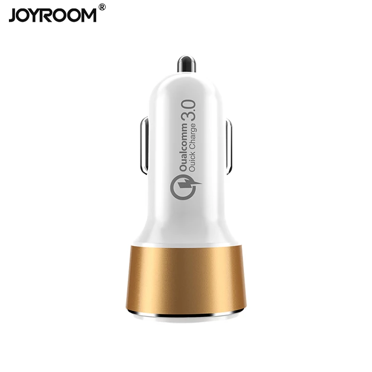 
Joyroom 2.4A Dual Usb Car Charger Fast For Android Car Charger Adapter Qc 3.0 