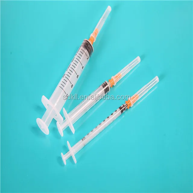 Высококачественный одноразовый шприц для инсулина с иглой