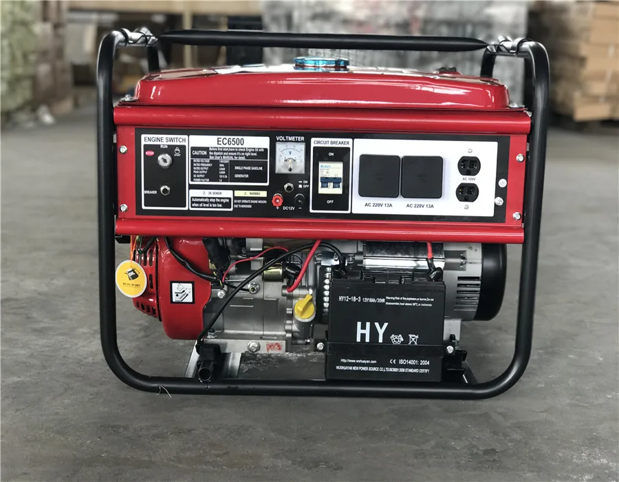 100% copper wire 5KVA Gasoline Generator with GX390
