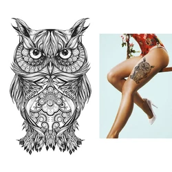 Новые наклейки с большим рисунком для татуировок, рукав для рук KM062 - KM117