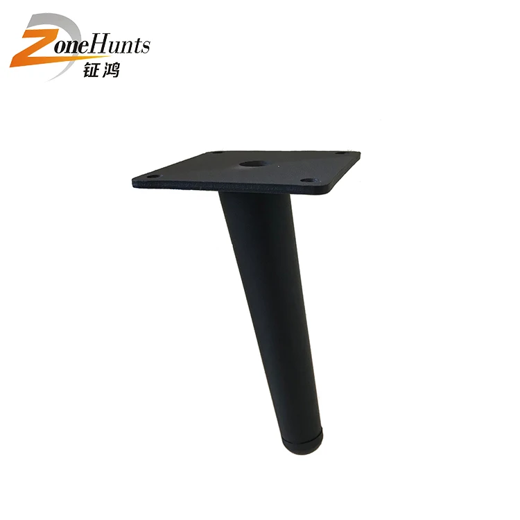 Лучшая цена металлические железные ножки для дивана регулируемые винтовые конусные хромированные серебристые