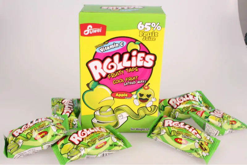 
Fruity Rollies Tape soft gummy candy 