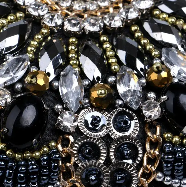 JIANUO Luxury purse clutch bag crystal stone evening bag evening stone bag