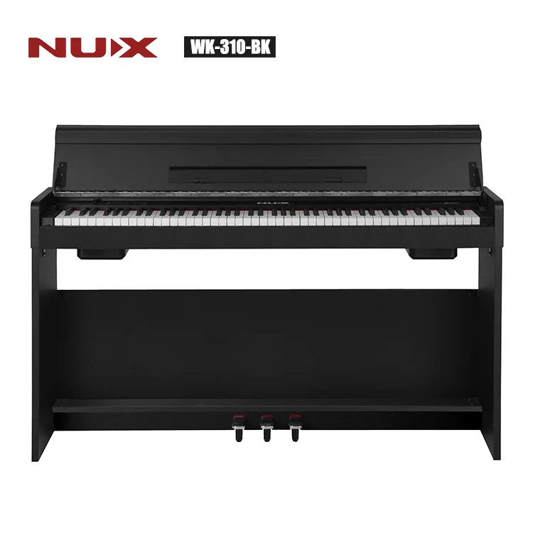 Высококачественное цифровое пианино марки Nux, 88 клавиш, вертикальная электронная клавиатура пианино