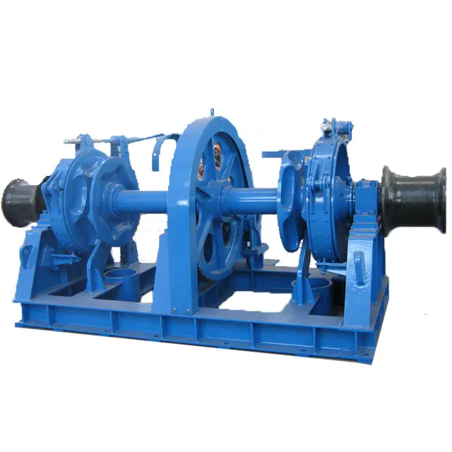 40mm(U2) Marine Hydraulic Anchor windlass with double gypsies for a ship (60.5m tug)