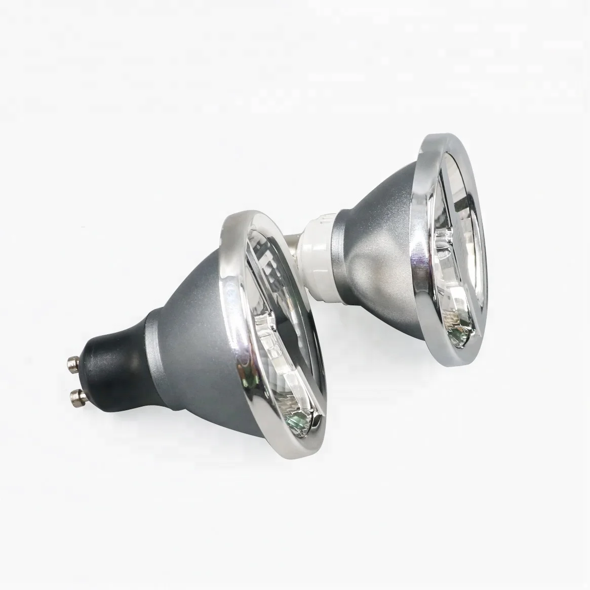 Led ceiling spot light Dimmable DC12V/85-265v 5W 6W lamp high bright GU10  grille spotlight B15 base bulb