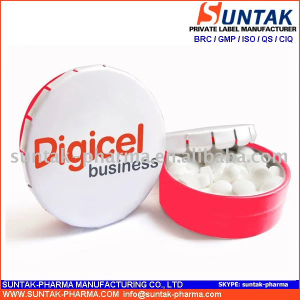 Private Lable Mint Candy in Click Clack Олова