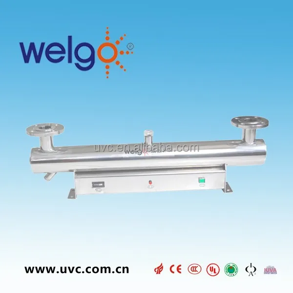 
 Одобренный CE промышленный УФ-очиститель воды с ультрафиолетовой лампой  