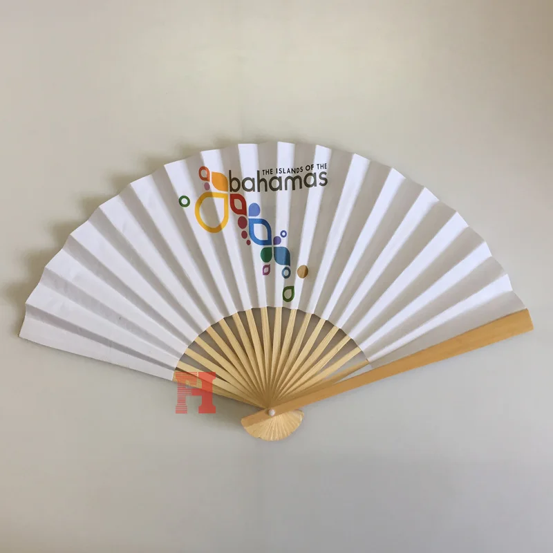 
Gift Portable Folding Asian Paper Promotional Hand Fan Cheap 