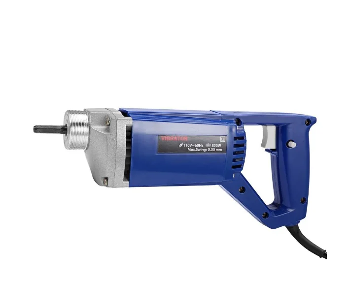800W powerful portable concrete vibrator hose