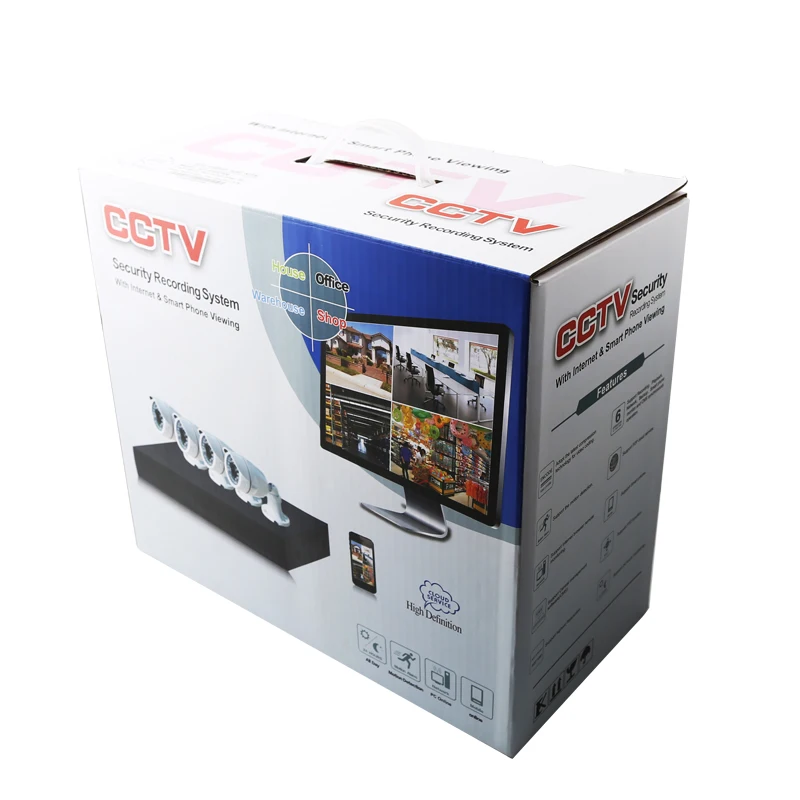 Cheap price 1080P Wi-Fi Kit 4CH WiFi NVR 2MP WiFi IP cctv Camera system