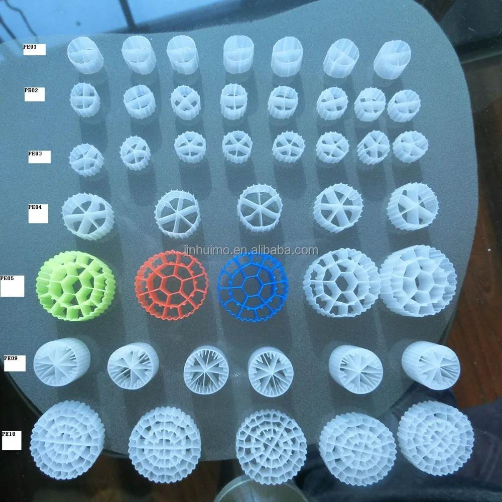 HDPE mbbr Перевозчик/Био Перевозчик для воды пруда KOI