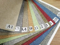 Haoyan products panel blinds part 4 way track with custom made blackout fabric