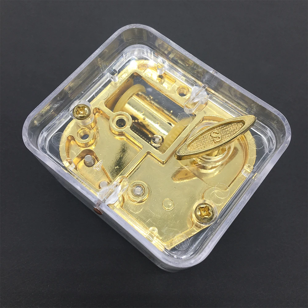 Golden Musical Movements in Plastic Box Baby Birthday gift