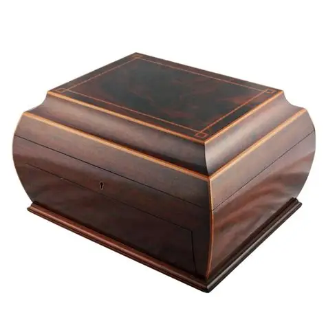 
Hot Sales Printed Logo Wooden Cigar Humidor Box Customized 