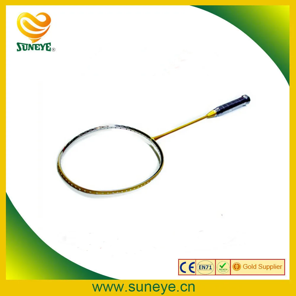 67.5cm High Quality 100% Full Carbon Graphite Badminton Racket Slightly Soft Light and Offensive for Sports Iron Grip