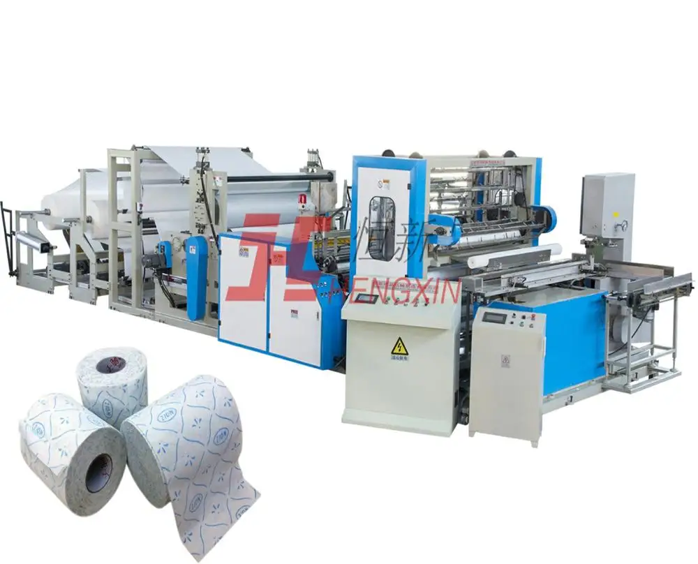 HX-SJA-1575 Fully Automatic Toilet Paper Roller and Kitchen Towel Paper Production Line