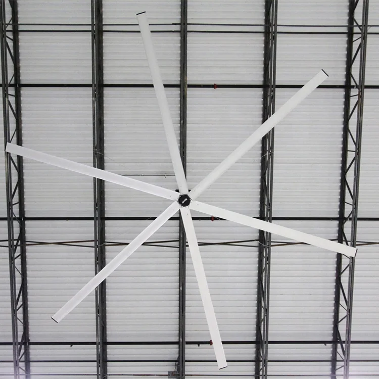 Best Quality Industrial HVLS Ceiling Fan With 8 Blades For Sale