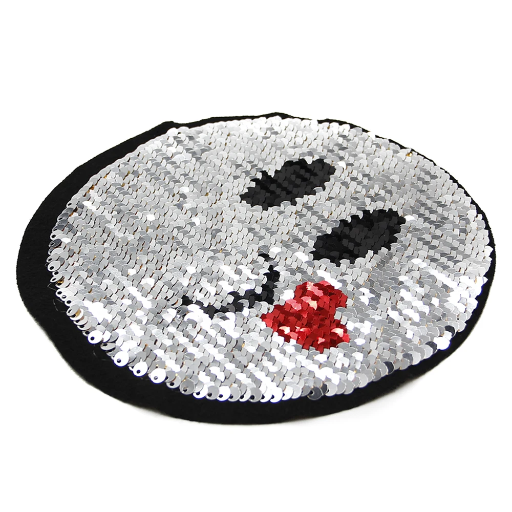 cartoon pins rhinestone heat transfers fashion embroidery weaving sequins cherry dress applique cloth paste patch diy