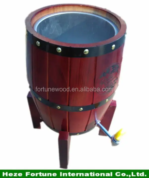 best selling 5L mini pine wood beer barrels