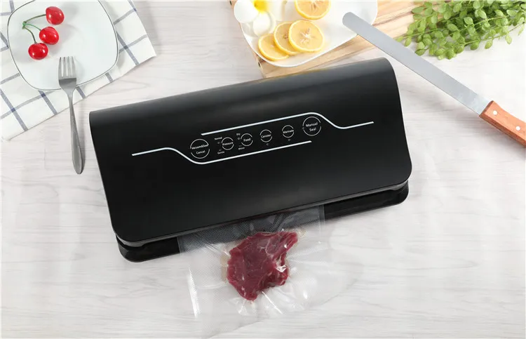 Sea-maid Household Food Packaging Sealer Machine Vacuum Saver Bags Automatic Heat Sealing Sealer
