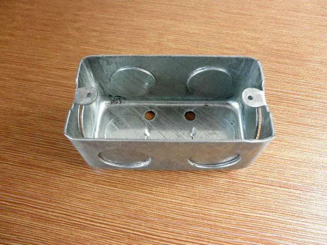 cUL Approved 58361 Steel Rectangular Electrical Conduit Handy Box