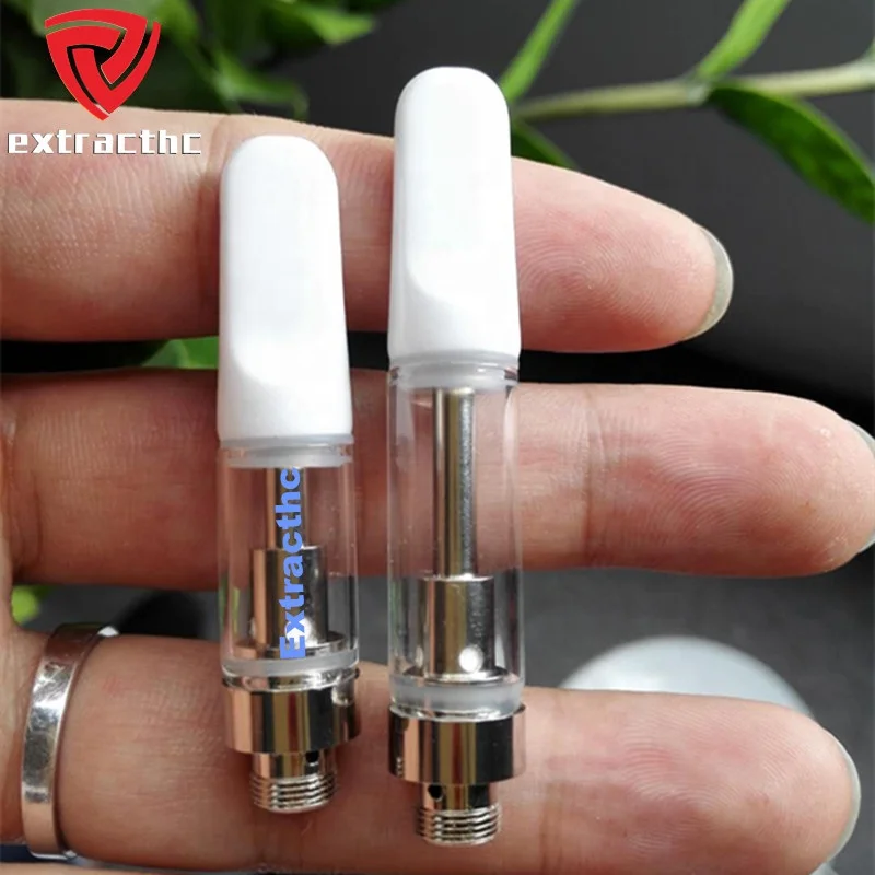 
Top quality cartridge new paper box packaging 1ml ceramic coil empty vape cartridge with thick oil factory price 