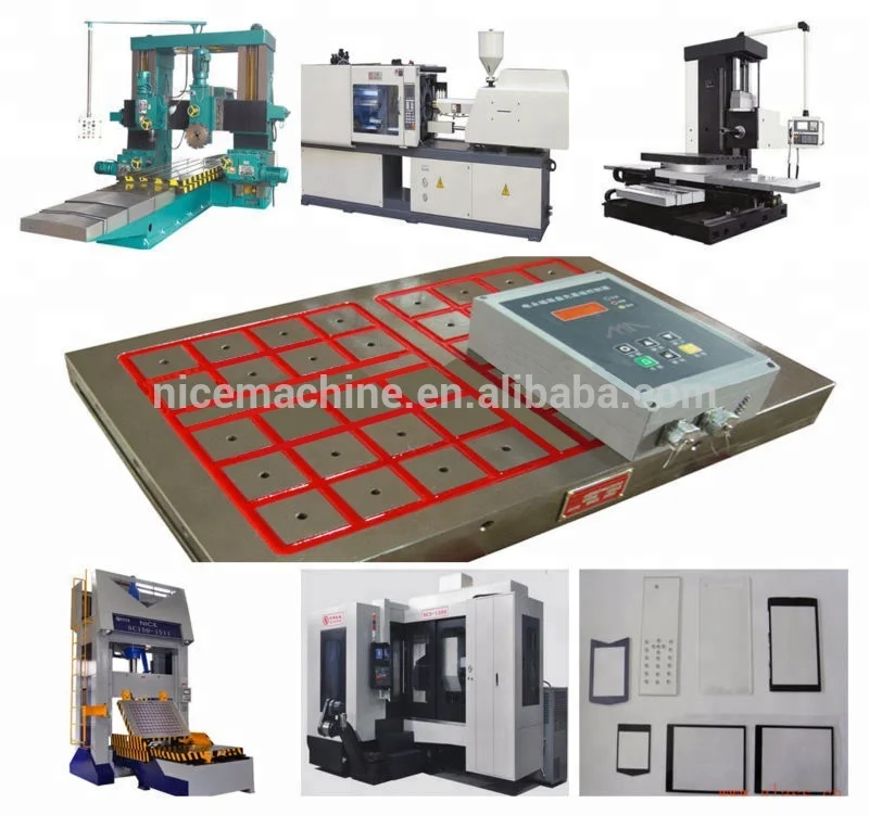 Постоянный магнитный патрон для станка с ЧПУ