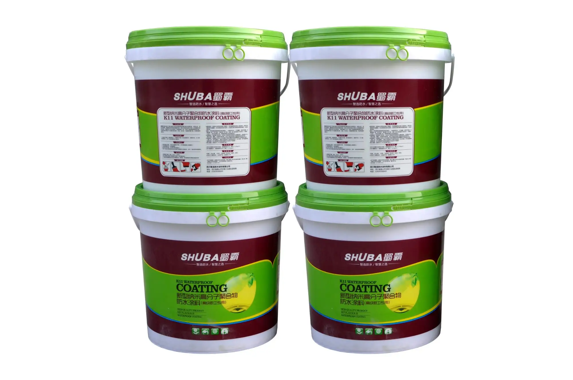 
Acrylic polymer waterproof coating for roof repair factory direct sale best quality 