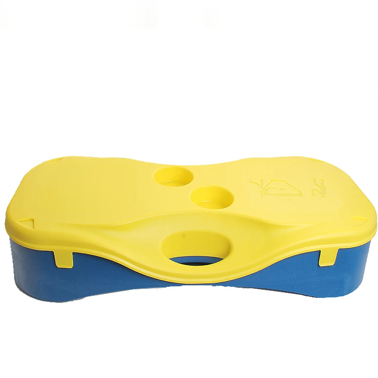 DECOQ Plastic Badminton Set Box Portable Badminton Racket Net Set For Outdoor Paly