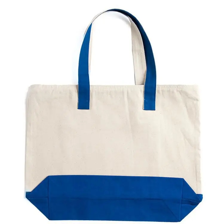 Wholesale Cheap Reusable Oversized Nature Cotton Economical practical Shopping Tote Bag