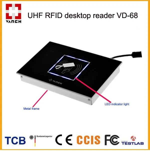 Desktop UHF RFID интегрированный card написать читателя