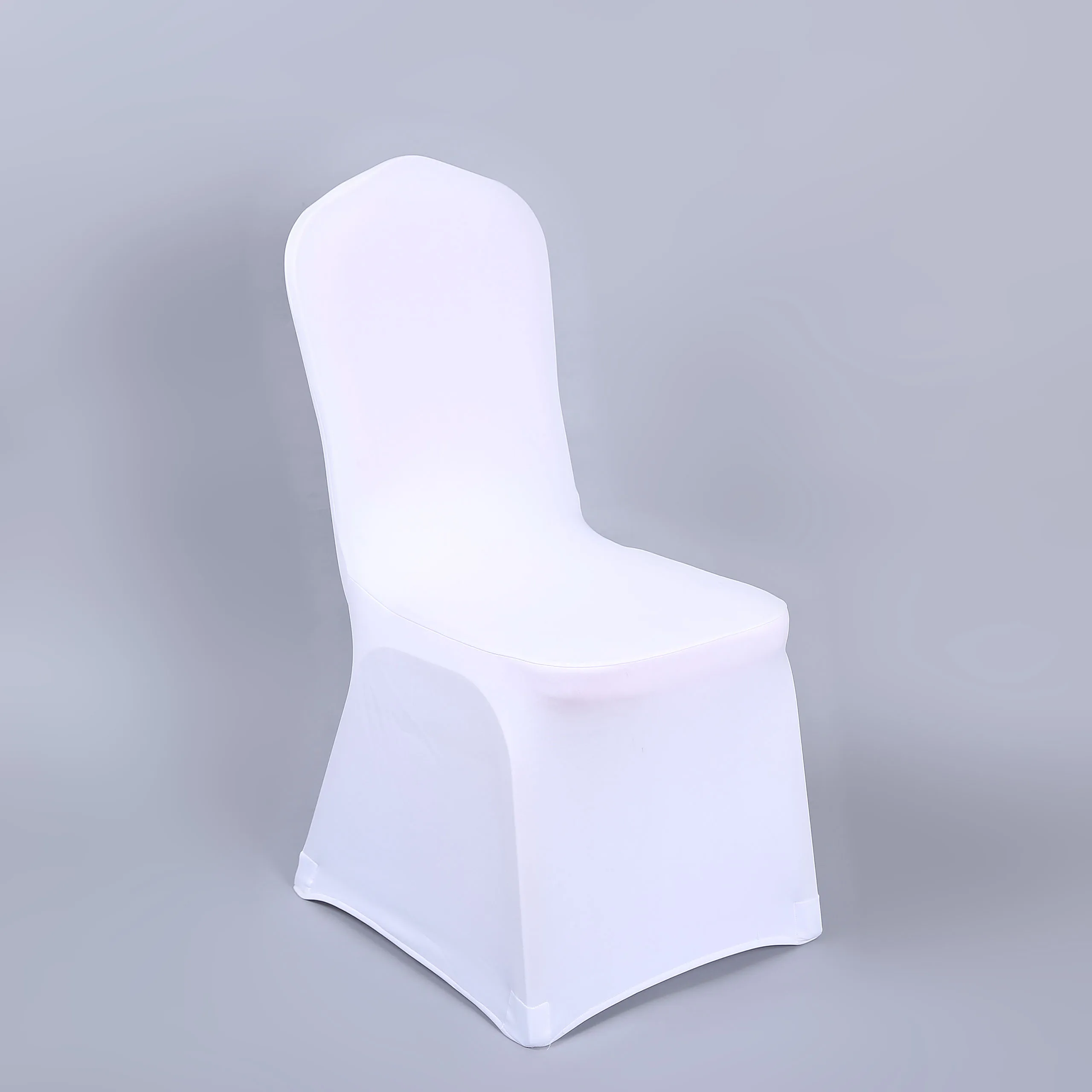 
Cheap Lycra Stretch Universal Chair Slip Cover White Chair Covers For Wedding 